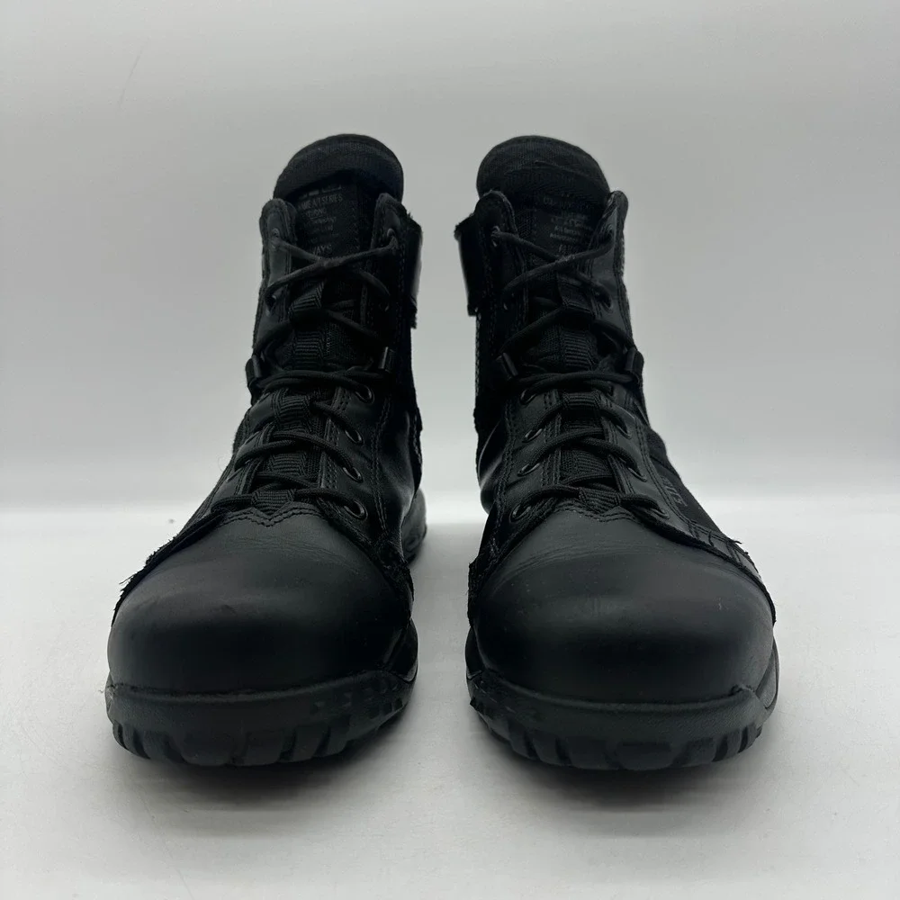 5.11 Tactical 12439ABR Mens Size 9 Black Leather Duty Work A/T 6
